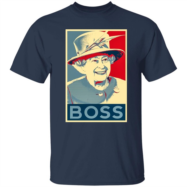 Boss Queen Elizabeth Ii T Shirt Platinum Jubilee Platinum Jubilee Boss Queen Elizabeth Ii T Shirt