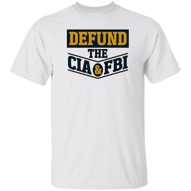 Cassady Campbell Merch Defund The Cia & Fbi T Shirt Cassady Campbell Merch Defund The Cia & Fbi T Shirt