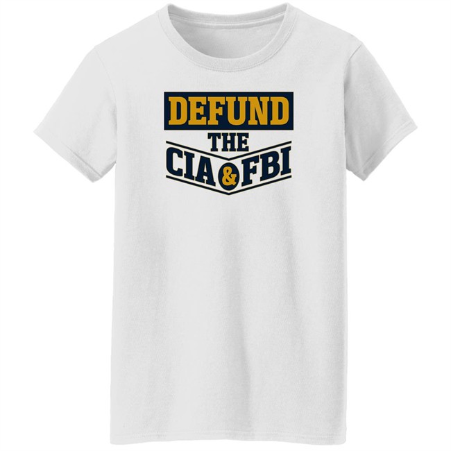 Cassady Campbell Merch Defund The Cia & Fbi T Shirt Cassady Campbell Merch Defund The Cia & Fbi T Shirt