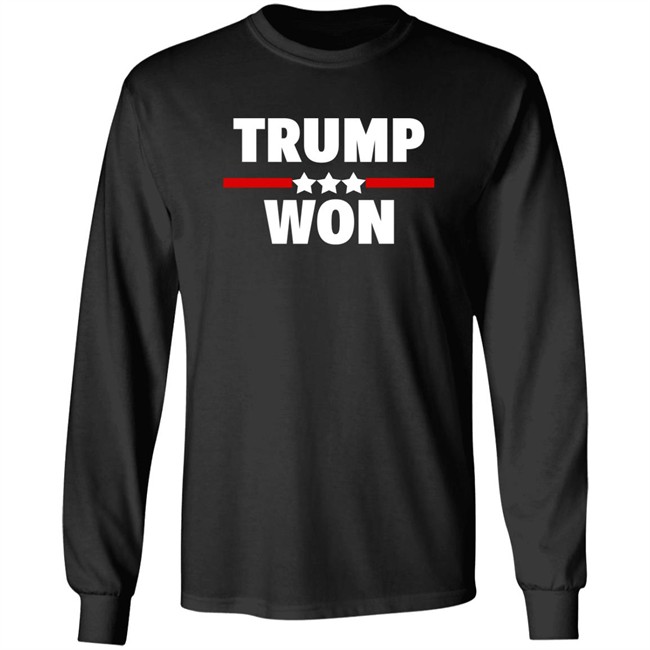 Patriot Takes Trump Won Shirt Trump Won Shirt Patriot Takes