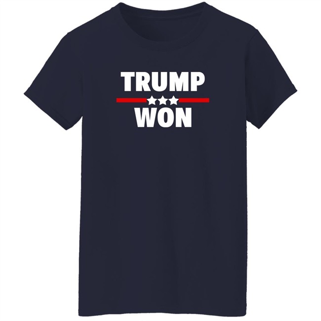 Patriot Takes Trump Won Shirt Trump Won Shirt Patriot Takes