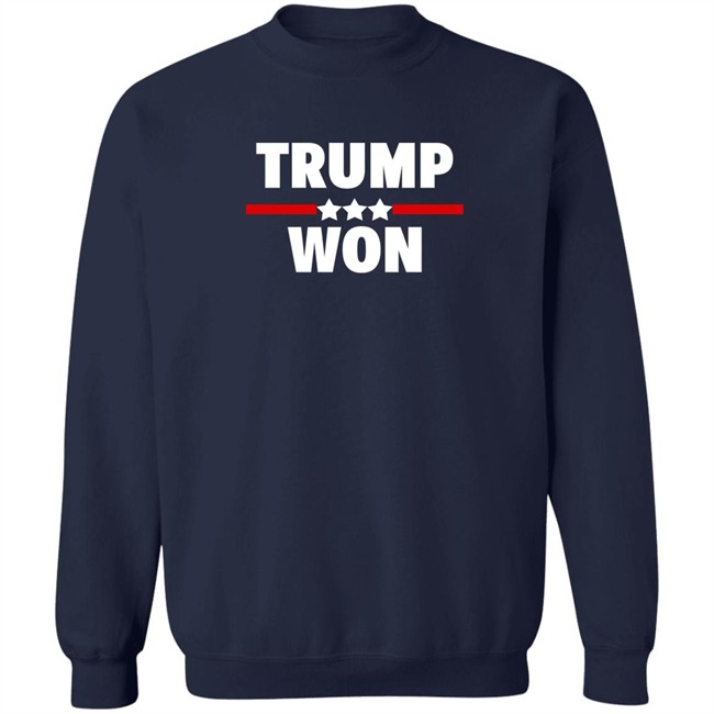 Patriot Takes Trump Won Shirt Trump Won Shirt Patriot Takes
