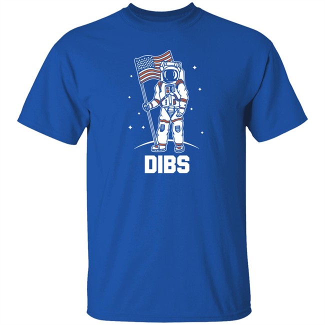 Dibs American Patriotic Themed T Shirt