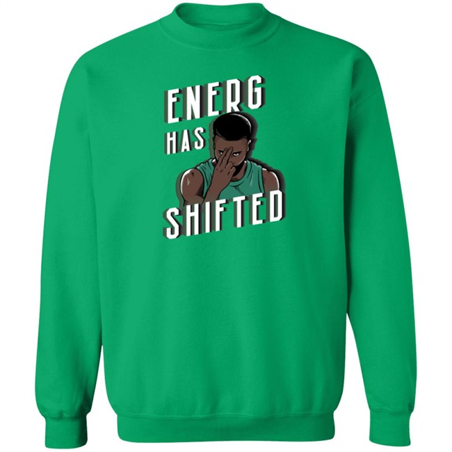 Energy Has Shifted Tee Shirt Boston Basketball Barstool Sports Merchandise Boston Basketball Energy Has Shifted Tee Shirt Barstool Sports Merchandise