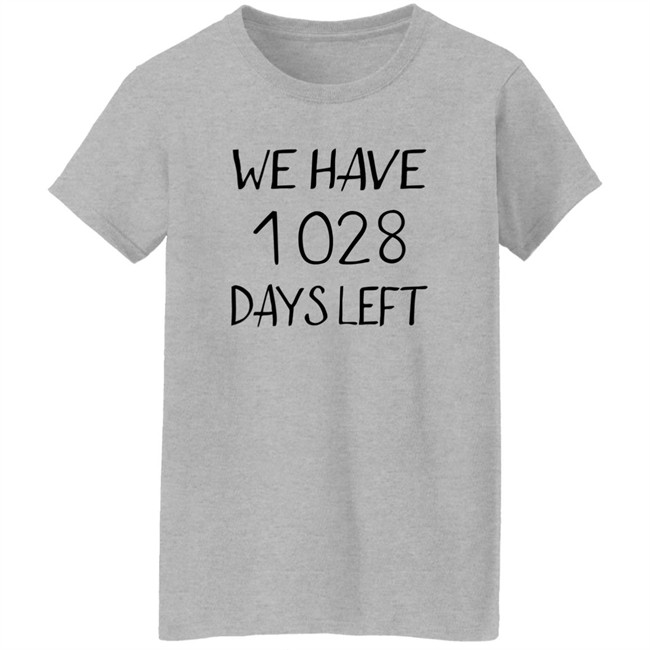 Roland Garros Barstool Sports We Have 1028 Days Left Shirt Barstool Sports Roland Garros Barstool Sports Barstool Sports We Have 1028 Days Left Shirt