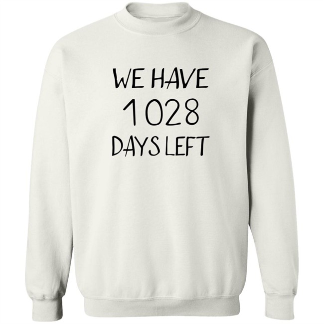 Roland Garros Barstool Sports We Have 1028 Days Left Shirt Barstool Sports