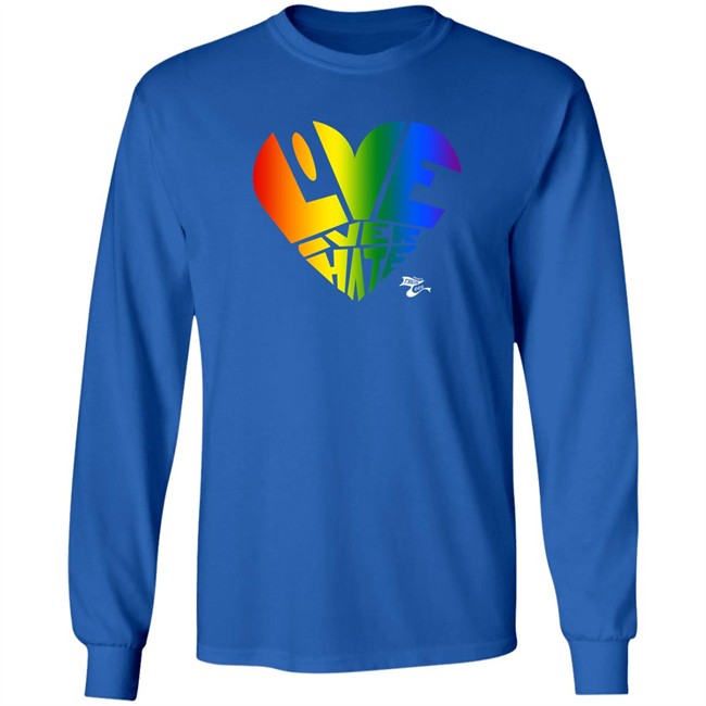 Baonpdx Portland Thorns Fc Pride Love Over Hate Shirt Mimi’S Fresh Tees Merch Pride Love Over Hate Shirt Baonpdx Portland Thorns Fc Mimi’S Fresh Tees Merch