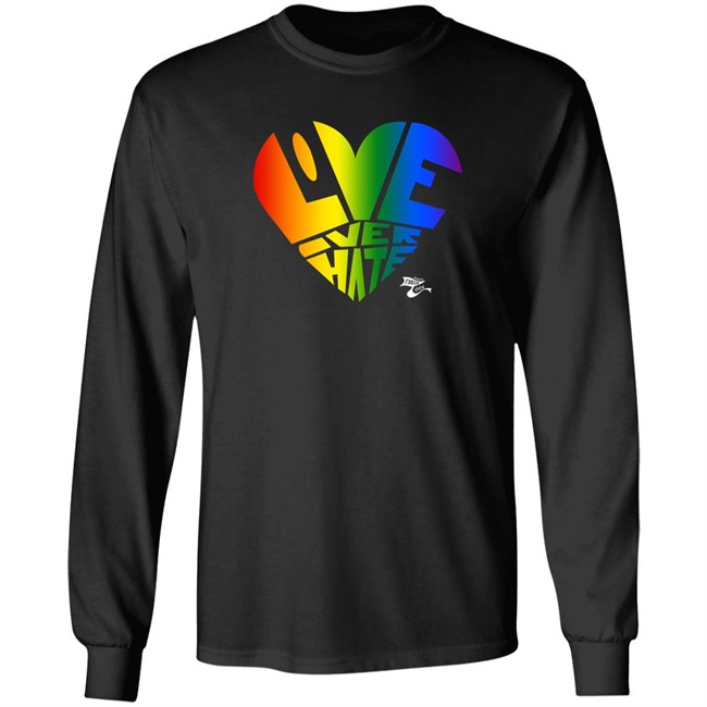 Baonpdx Portland Thorns Fc Pride Love Over Hate Shirt Mimi’S Fresh Tees Merch Baonpdx Portland Thorns Fc Mimi’S Fresh Tees Merch Pride Love Over Hate Shirt