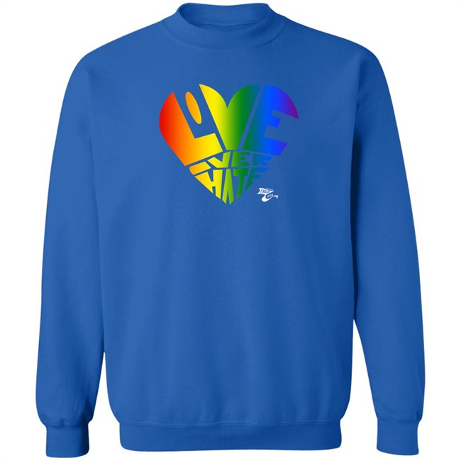 Baonpdx Portland Thorns Fc Pride Love Over Hate Shirt Mimi’S Fresh Tees Merch Mimi’S Fresh Tees Merch Baonpdx Portland Thorns Fc Pride Love Over Hate Shirt