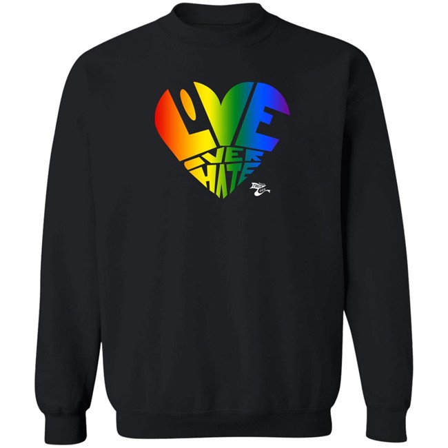 Baonpdx Portland Thorns Fc Pride Love Over Hate Shirt Mimi’S Fresh Tees Merch Pride Love Over Hate Shirt Baonpdx Portland Thorns Fc Mimi’S Fresh Tees Merch