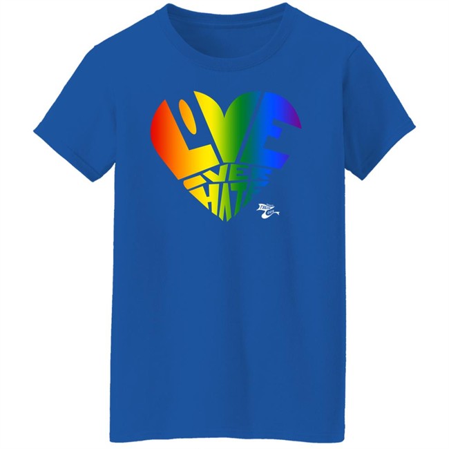 Baonpdx Portland Thorns Fc Pride Love Over Hate Shirt Mimi’S Fresh Tees Merch Baonpdx Portland Thorns Fc Pride Love Over Hate Shirt Mimi’S Fresh Tees Merch