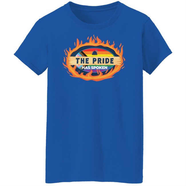 Evvie Jagoda The Pride Has Spoken T Shirt Rhap Shop The Pride Has Spoken T Shirt Evvie Jagoda Rhap Shop