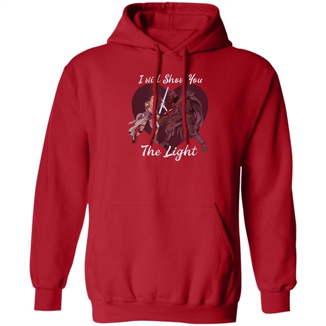 Star Wars Kylo Ren & Rey I Will Show You The Light Shirt