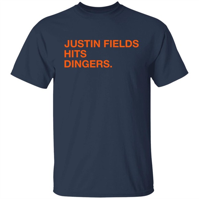 Justin Fields Hits Dingers Shirt Obvious Shirts