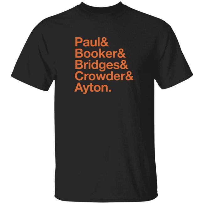 Phoenix Suns Paul And Booker T Shirt