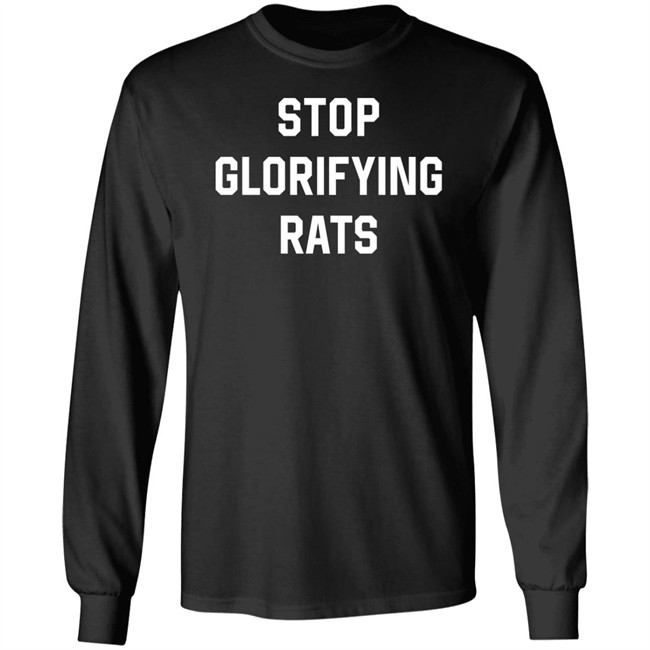 Paigeamaze Stop Glorifying Rats T Shirt Paigeamaze Stop Glorifying Rats T Shirt