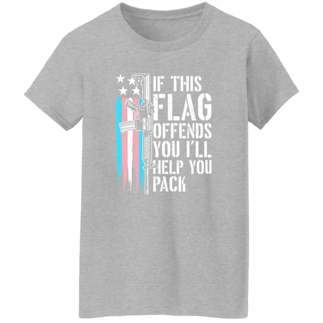 Is This Flag Offends You I'll Help You Pack Shirt Obama Era Conservative Memes
