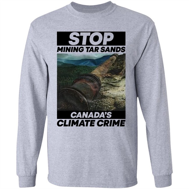 Sebastian Vettel Stop Mining Tar Sands Canada Climate Crime Shirt Sebastian Vettel Stop Mining Tar Sands Canada Climate Crime Shirt