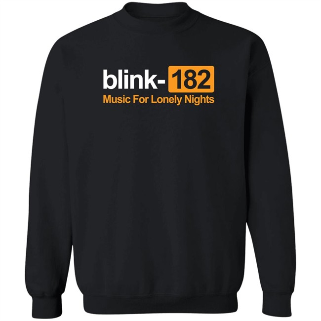 Blink182 Merch Blink 182 Music For Lonely Nights Shirt Sam 41 Shyghosttt