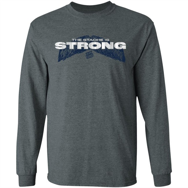 Jomboy Media Merch Store The Stache Is Strong Shirt Talkin' Yanks Talkin' Yanks Jomboy Media Merch Store The Stache Is Strong Shirt