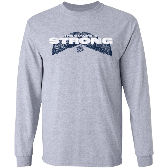 Jomboy Media Merch Store The Stache Is Strong Shirt Talkin' Yanks Jomboy Media Merch Store The Stache Is Strong Shirt Talkin' Yanks