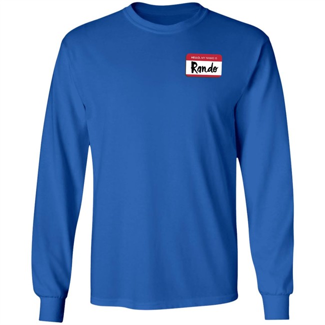 Popcorned Planet Hello My Name Is Rando T Shirt Popcorned Planet Merch Popcorned Planet Merch Popcorned Planet Hello My Name Is Rando T Shirt