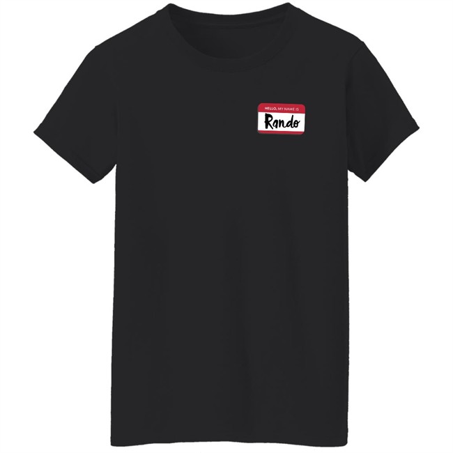 Popcorned Planet Hello My Name Is Rando T Shirt Popcorned Planet Merch Popcorned Planet Merch Popcorned Planet Hello My Name Is Rando T Shirt