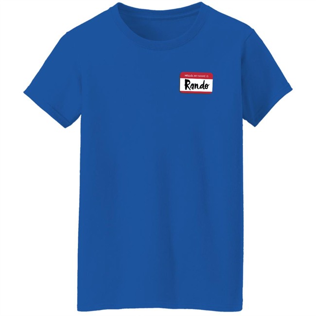 Popcorned Planet Hello My Name Is Rando T Shirt Popcorned Planet Merch Popcorned Planet Merch Popcorned Planet Hello My Name Is Rando T Shirt