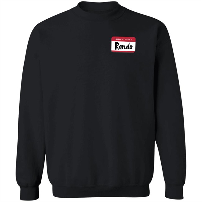 Popcorned Planet Hello My Name Is Rando T Shirt Popcorned Planet Merch Popcorned Planet Merch Popcorned Planet Hello My Name Is Rando T Shirt