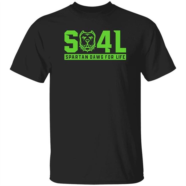Sd4l Spartan Dawg For Life Shirt Mel Tucker