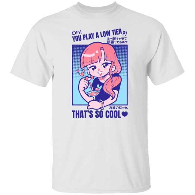 Marikyuunn Oh You Play Alow Tier That's So Cool Shirt Gcyoshi13 Marikyuunn Gcyoshi13 Oh You Play Alow Tier That's So Cool Shirt
