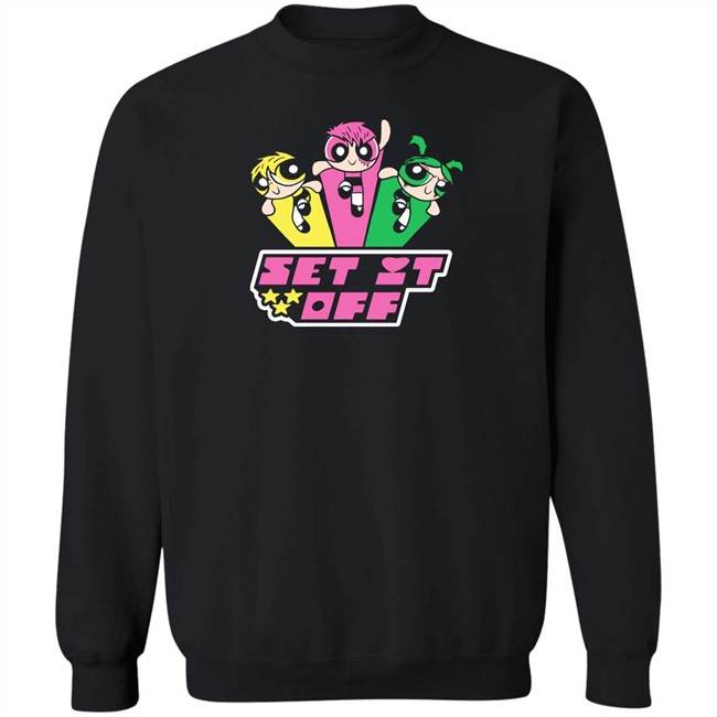 Set It Off Powerpuff Girls Shirt Set It Off Merch