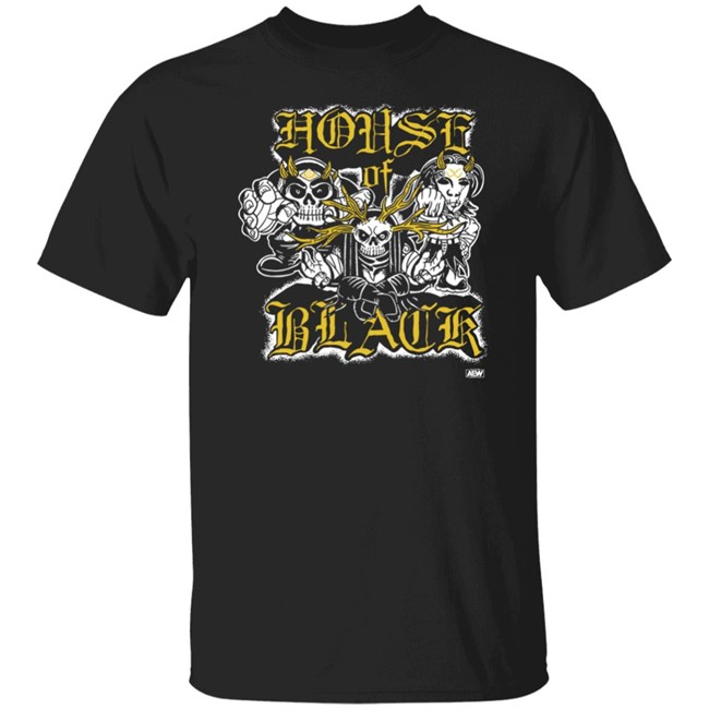 House Of Black T Shirt Jay 'Christian' Reso All Elite Wrestling Merchandise Jay 'Christian' Reso All Elite Wrestling Merchandise House Of Black T Shirt