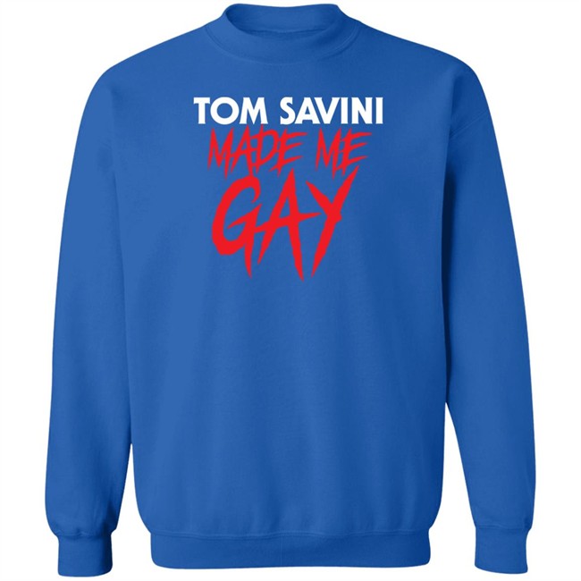 Franciscopeppermints Merch Tom Savini Made Me Gay Shirt