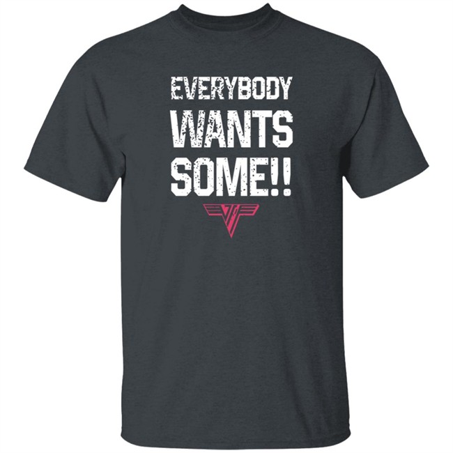 van halen store everybody wants some t shirt