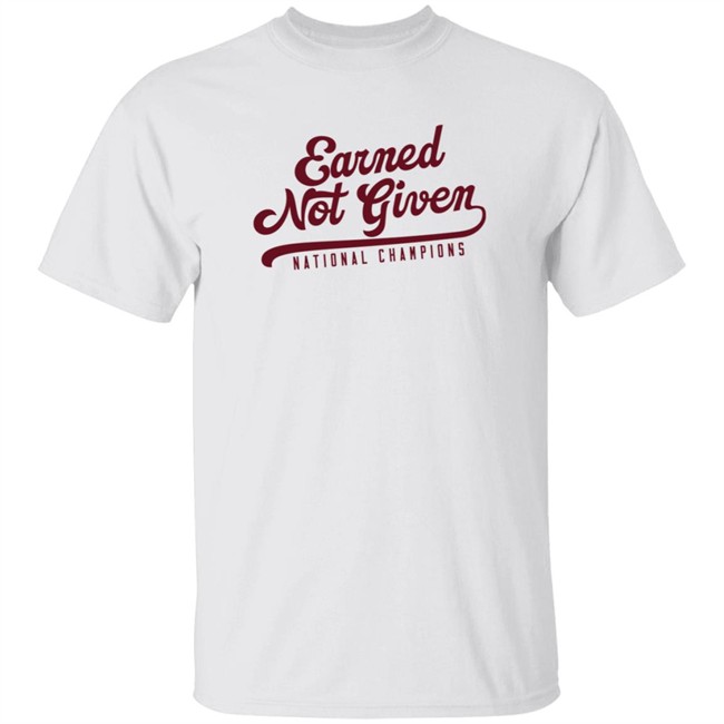 barstool sports store earned not given t shirt