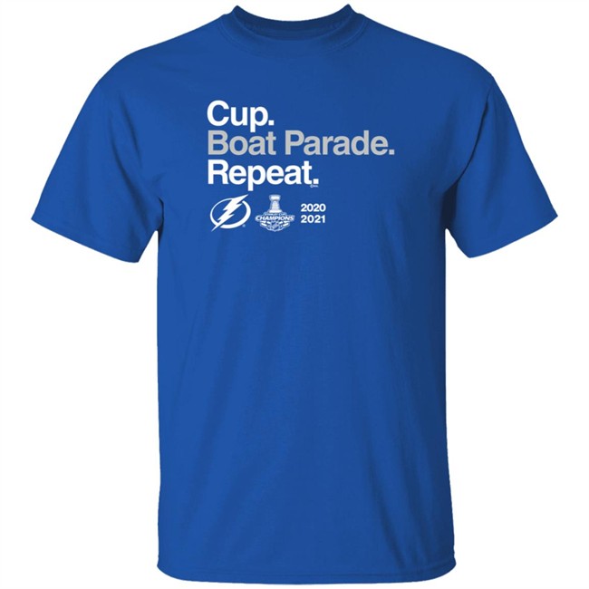 cup boat parade repeat t shirt