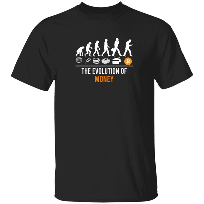 elon musk binance the evolution of money t shirt
