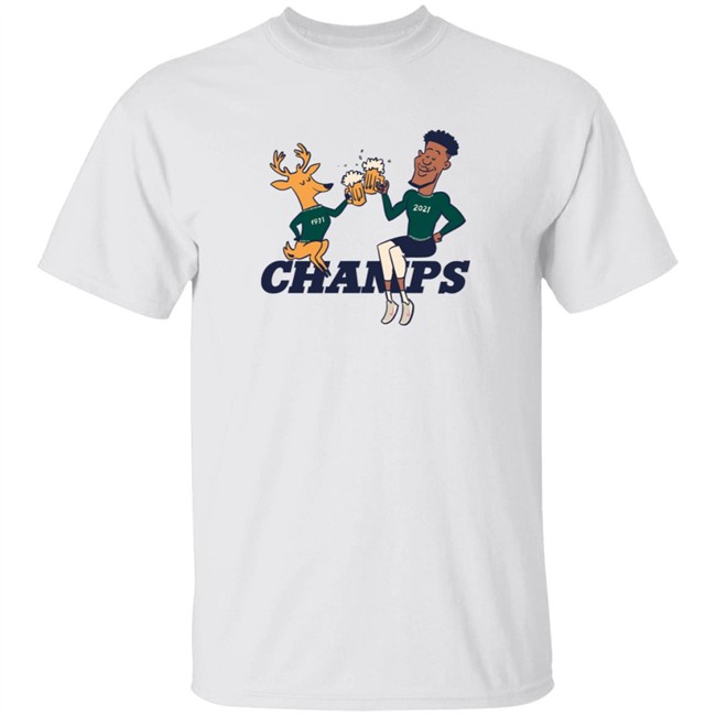 cheers to the deer milwaukee bucks championship t shirt