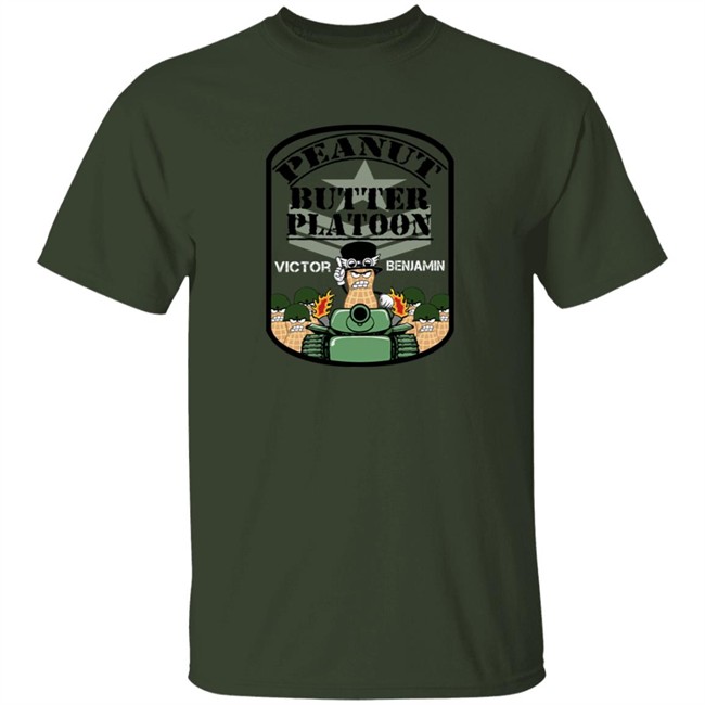 pro wrestling tees peanut butter platoon victor benjamin t shirt