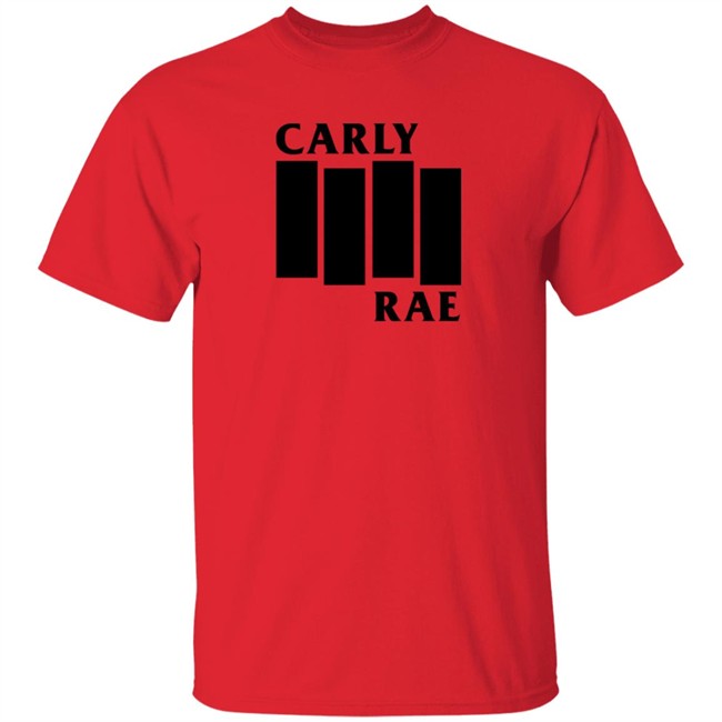 carly rae black flag t shirt