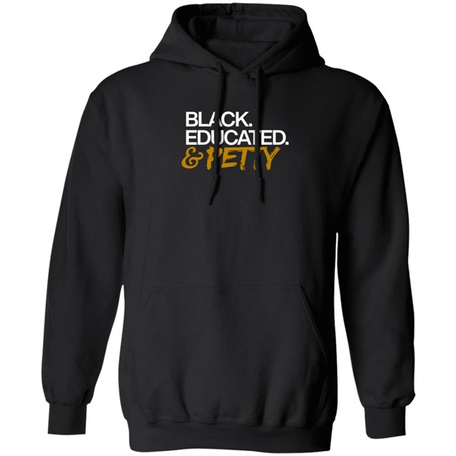 bianca goolsby black educated petty hoodie