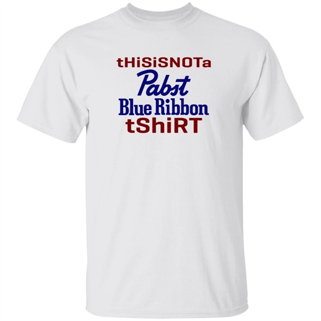 thisisnota pabst blue ribbon tshirt epitaph t shirt