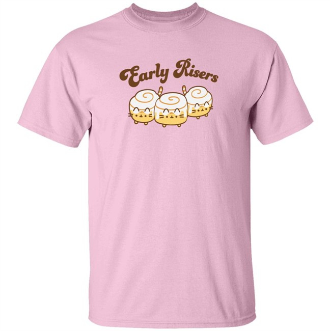 Pusheen Early Risers Long Sleeve Tee Pusheen Shop Hang - Pusheen Early Risers Long Sleeve Tee Pusheen Shop