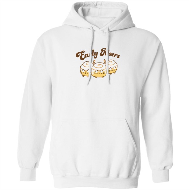 Pusheen Early Risers Long Sleeve Tee Pusheen Shop Hang - Pusheen Early Risers Long Sleeve Tee Pusheen Shop