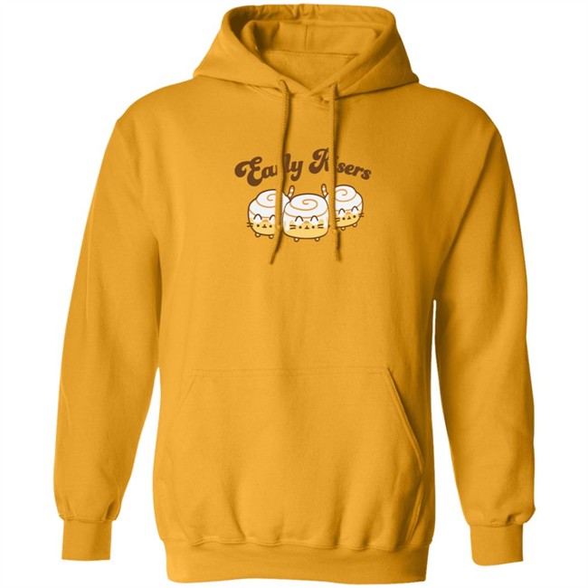 Pusheen Early Risers Long Sleeve Tee Pusheen Shop Hang - Pusheen Early Risers Long Sleeve Tee Pusheen Shop