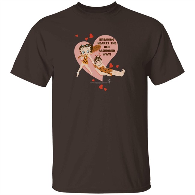 Sons Of Gotham Betty Boop Breaking Hearts T Shirt Jayvenchey