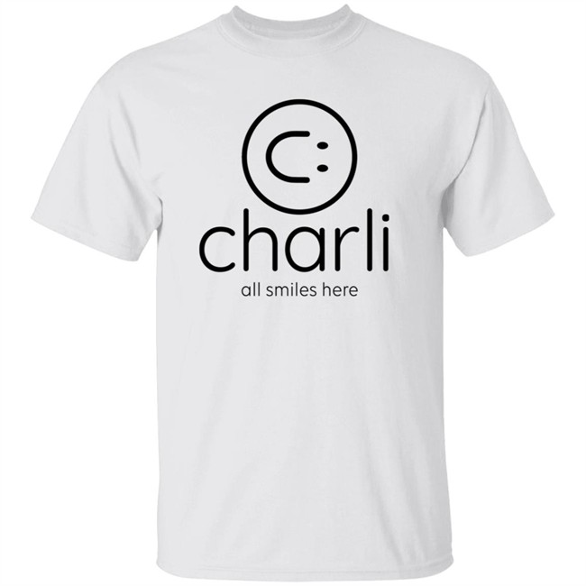 Loan - Charli Damelio Merch Charli Smile Logo Shirt Hoodie