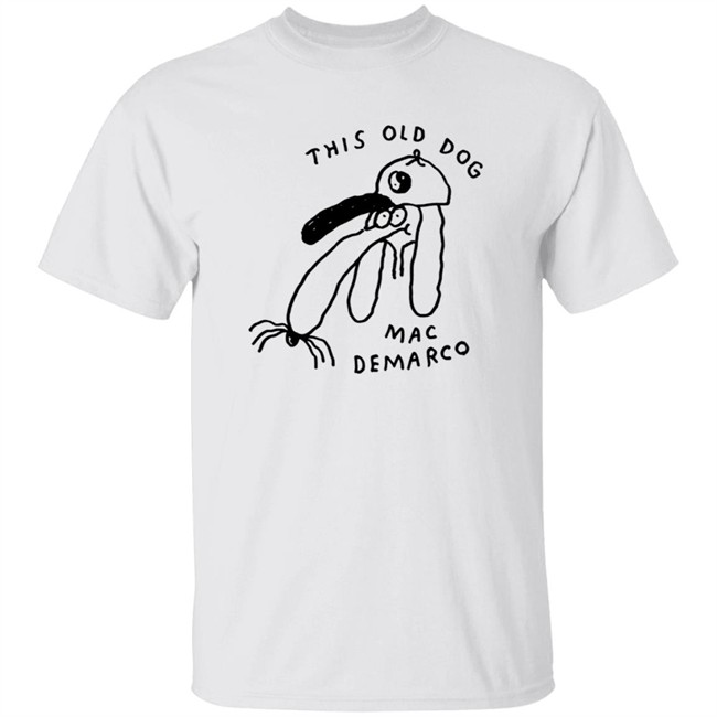 Hang - Mac Demarco Merch Mac Demarco Dog Doodle White Shirt