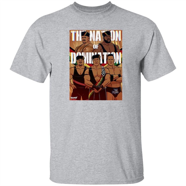 The Nation Of Domination Drawing T Shirt Nolanium